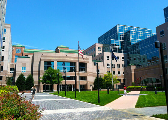 Exterior view of the FDIC facility in Washington DC